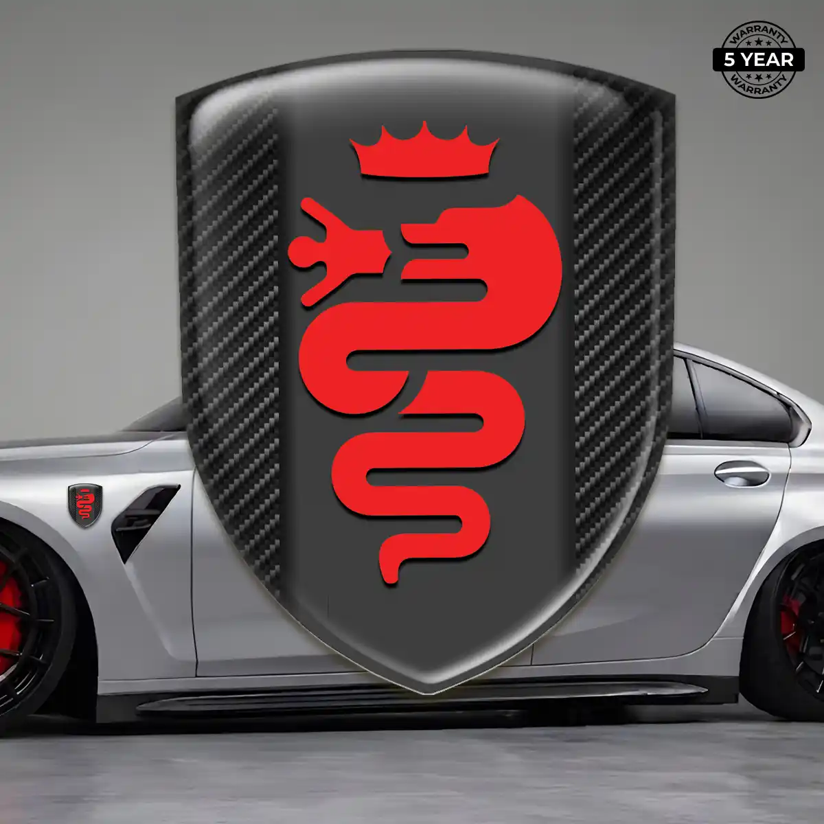 Alfa Romeo Emblem Shield Prestige Line