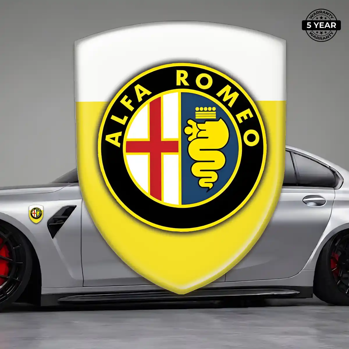 Alfa Romeo Emblem Shield Signature Grade