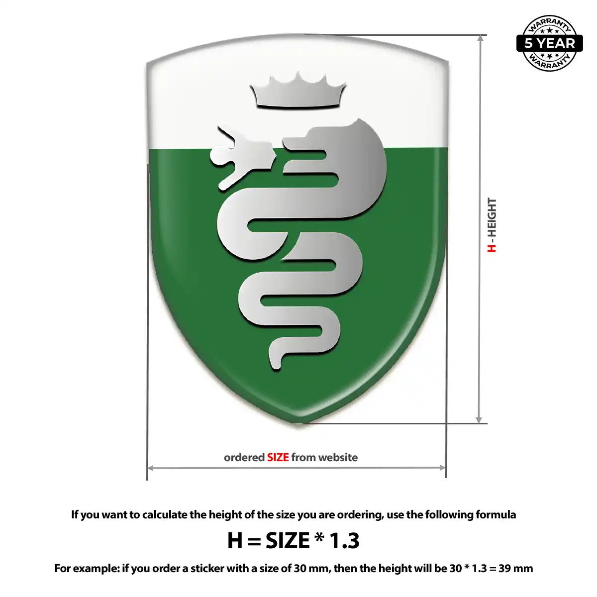 Alfa Romeo Emblem Shield Sleek Style