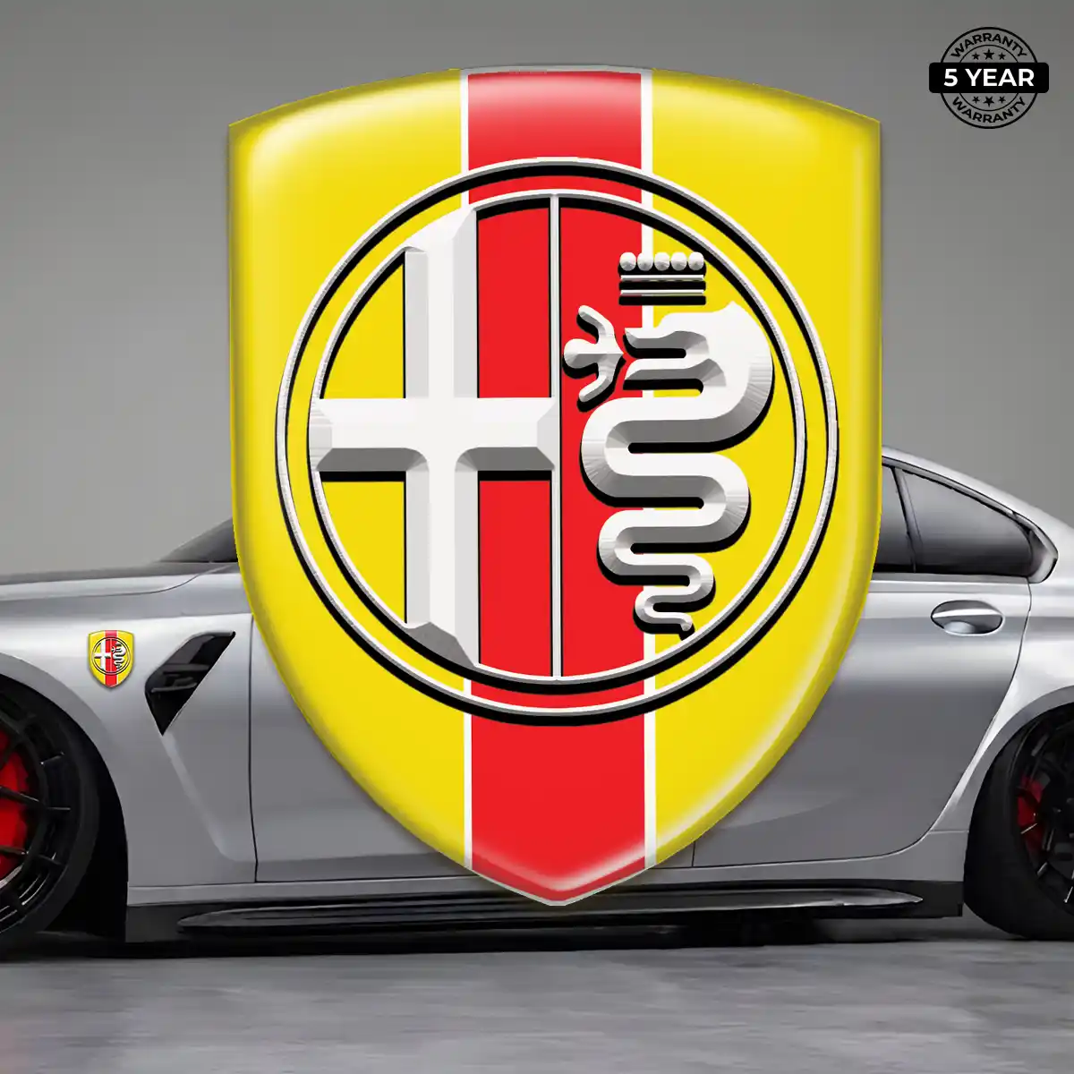 Alfa Romeo Emblem Shield Superior Craft