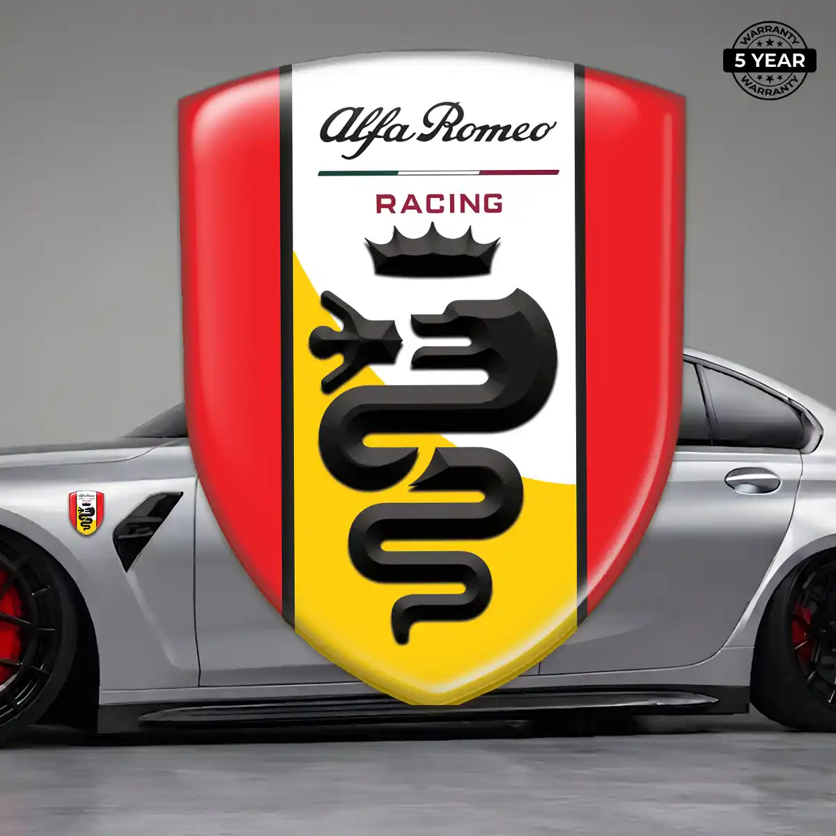 Alfa Romeo Emblem Silicone Deluxe Edition