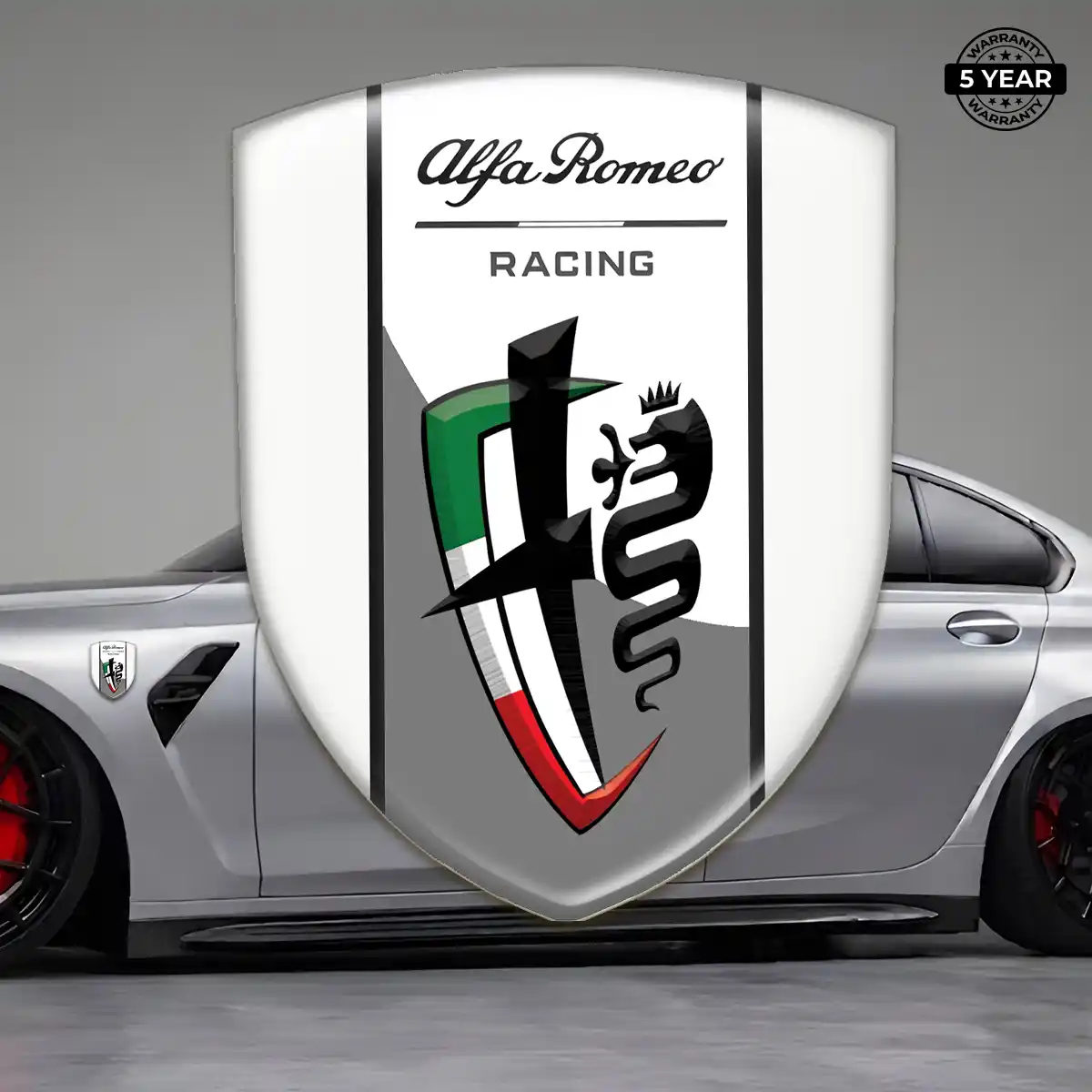 Alfa Romeo Emblem Silicone Signature Grade