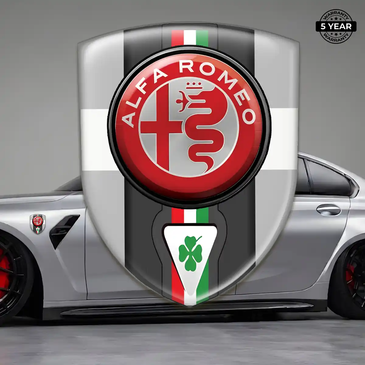 Alfa Romeo Emblem Silicone Superior Craft