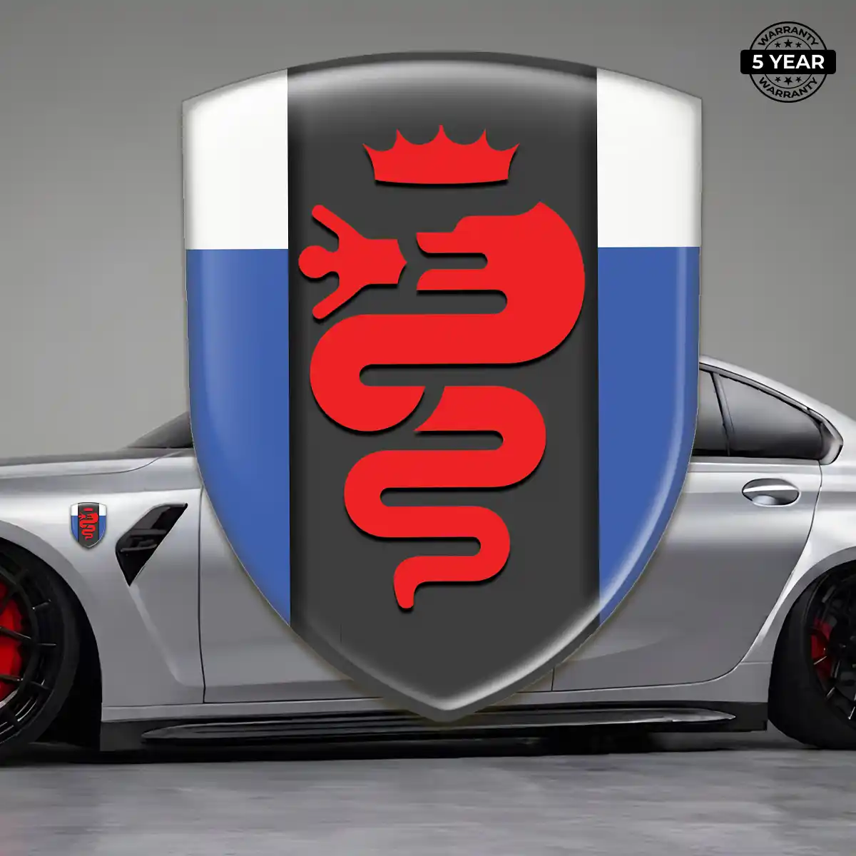 Alfa Romeo Emblem Sleek Style