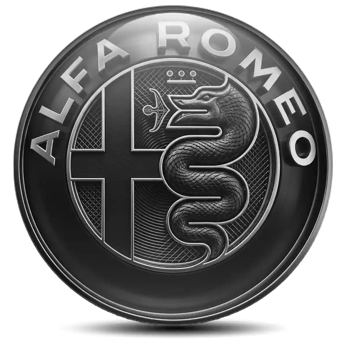 Alfa Romeo Emblem Wheel Center Caps Sleek Style
