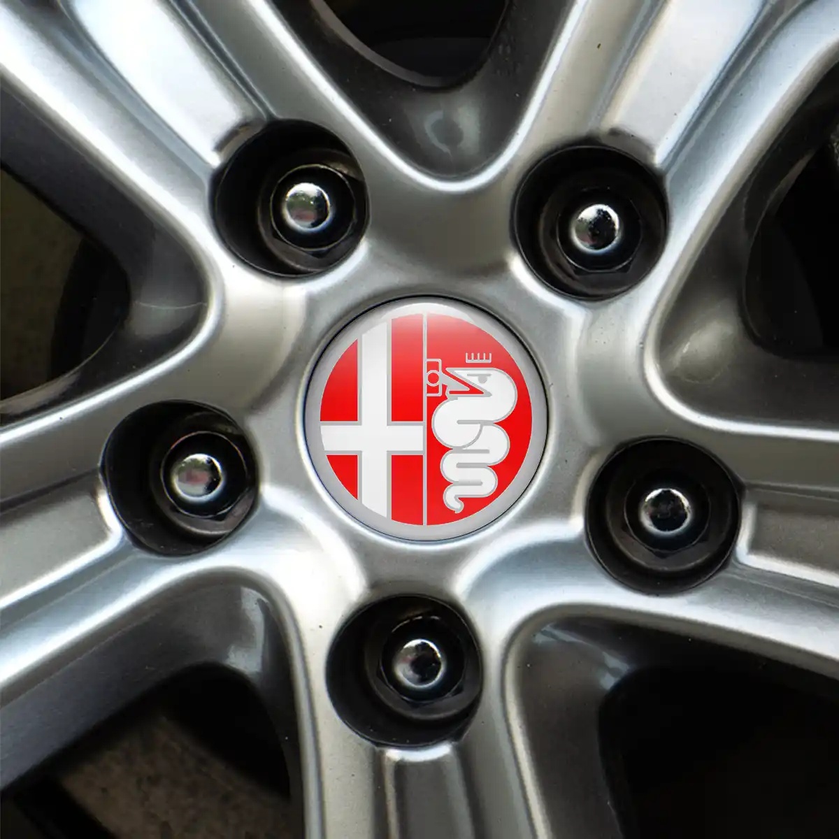 Alfa Romeo Epoxy Sticker Luxury Edition