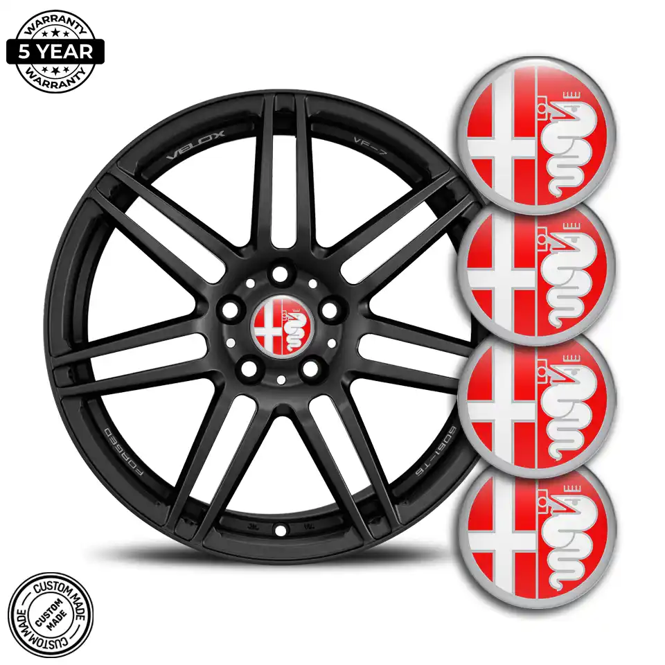 Alfa Romeo Epoxy Sticker Luxury Edition