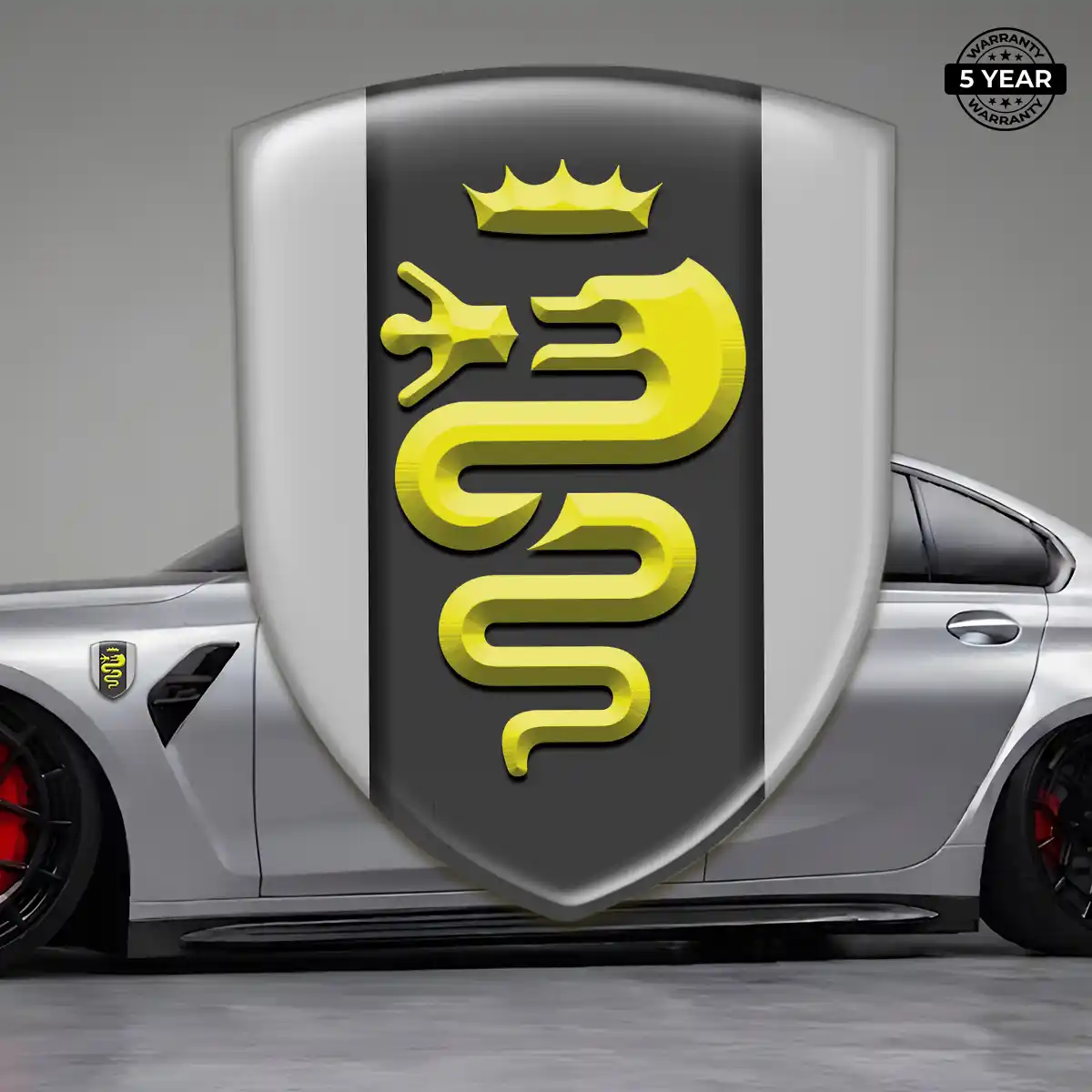 Alfa Romeo Gel Badge Sticker Exclusive Series
