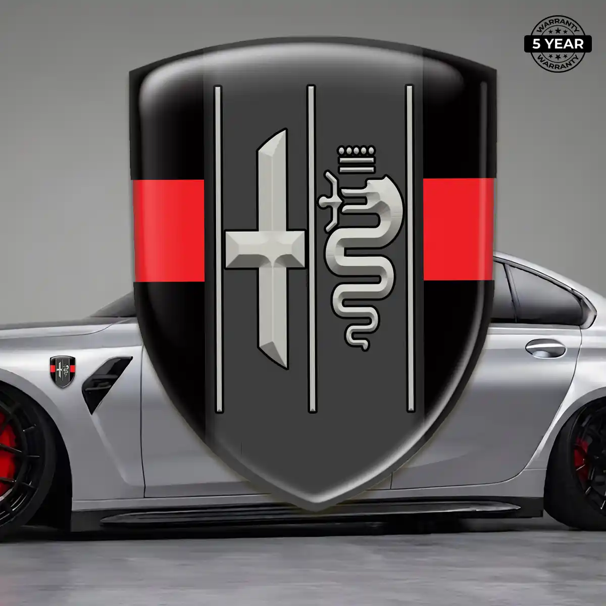 Alfa Romeo Gel Emblem Sticker Exclusive Series