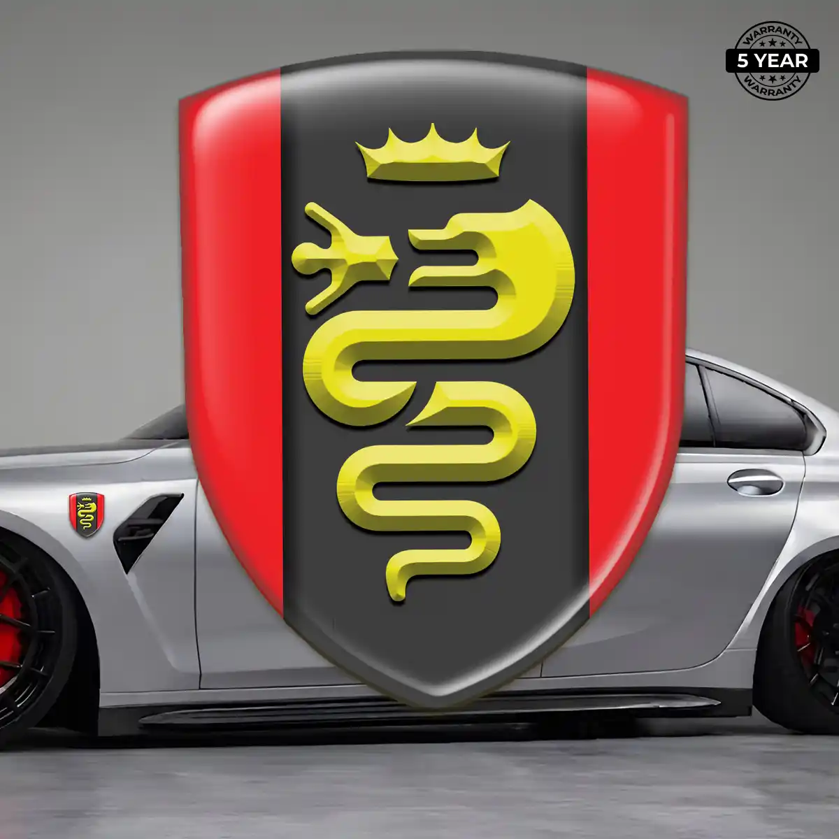 Alfa Romeo Logo Badge Deluxe Edition