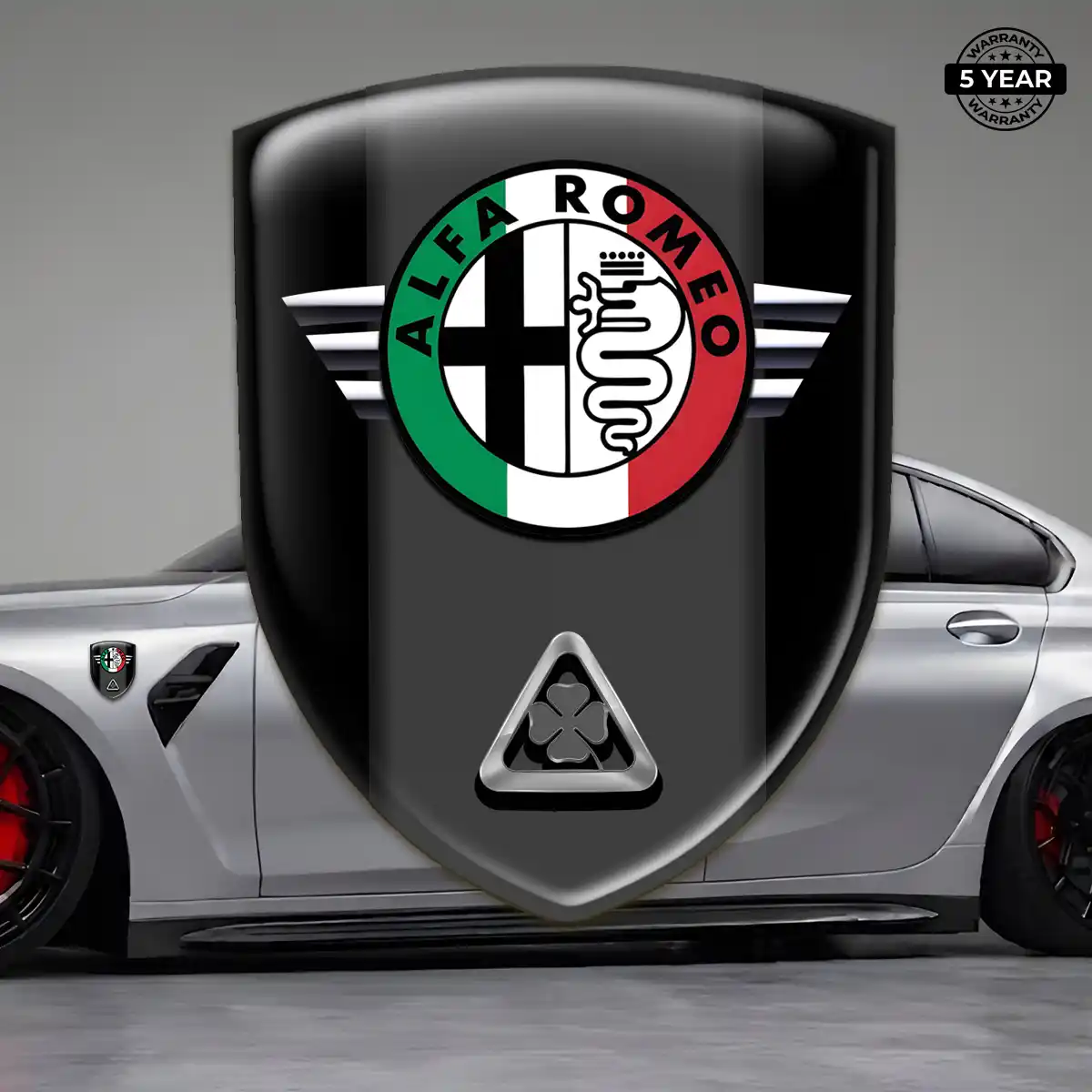 Alfa Romeo Logo Badge Prime Quality