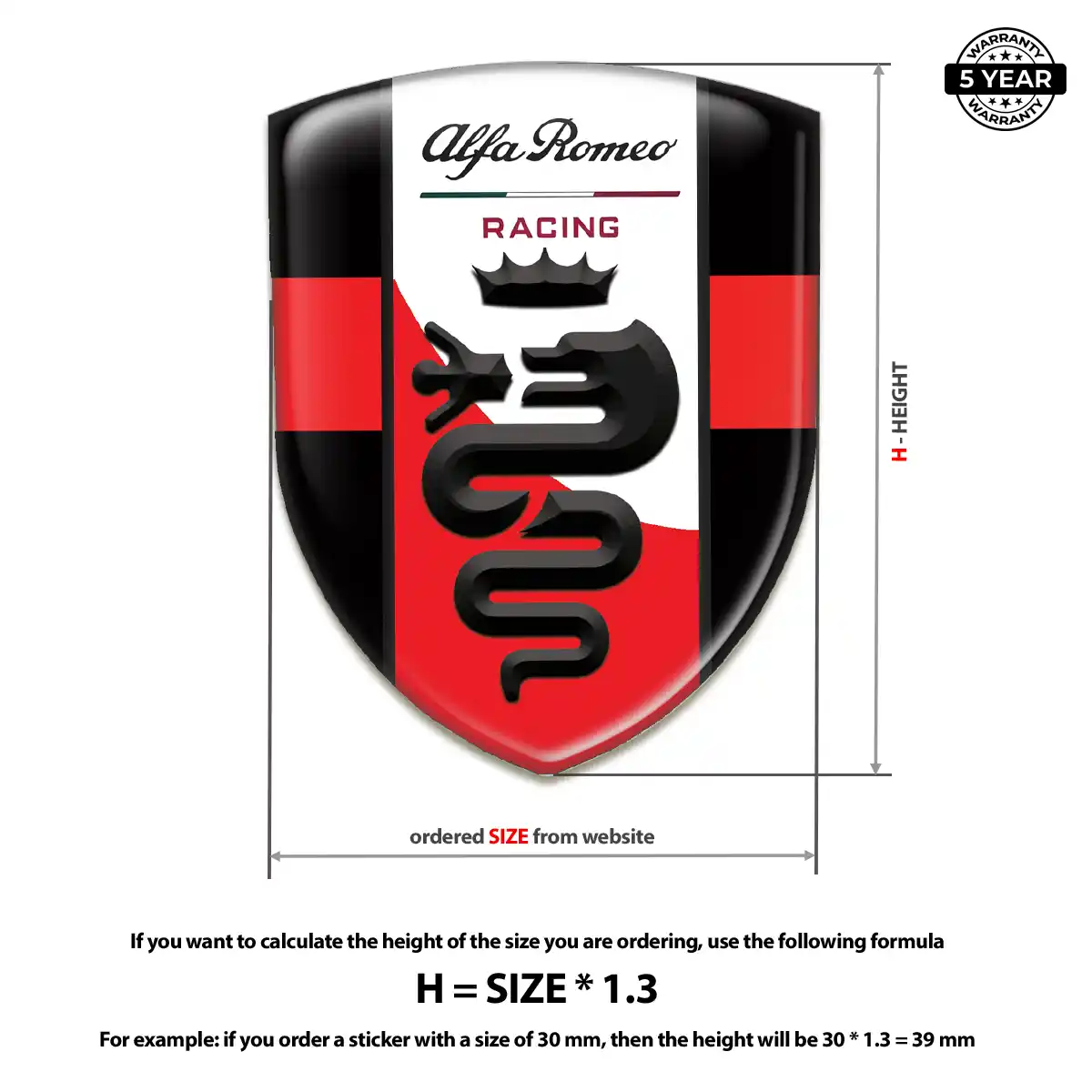 Alfa Romeo Logo Badge Refined Design