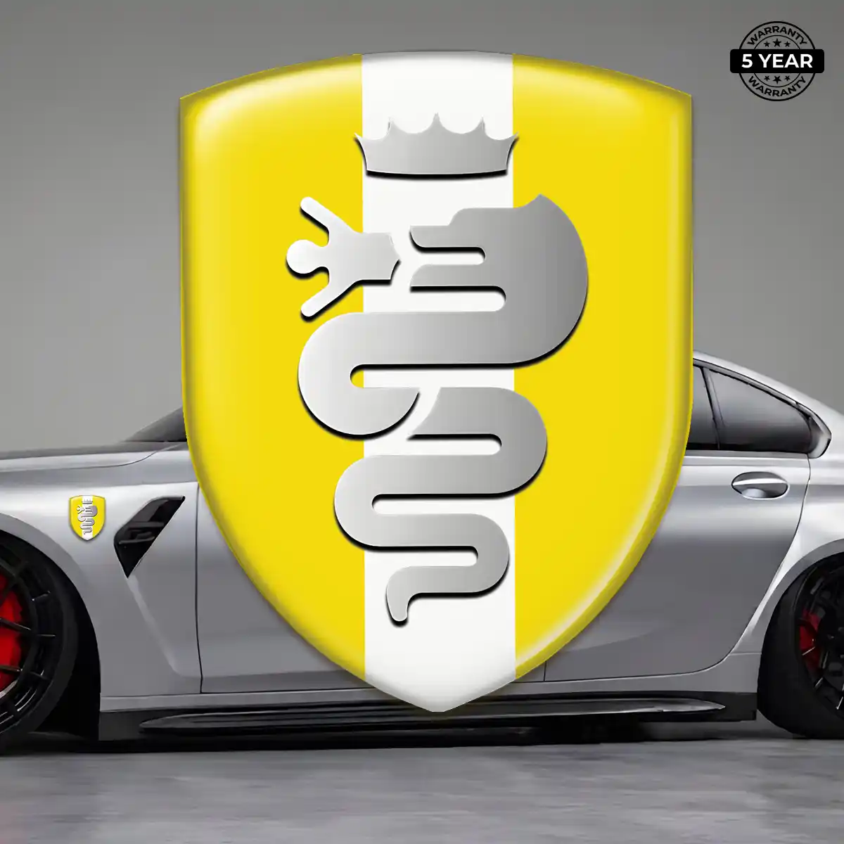 Alfa Romeo Logo Badge Superior Craft