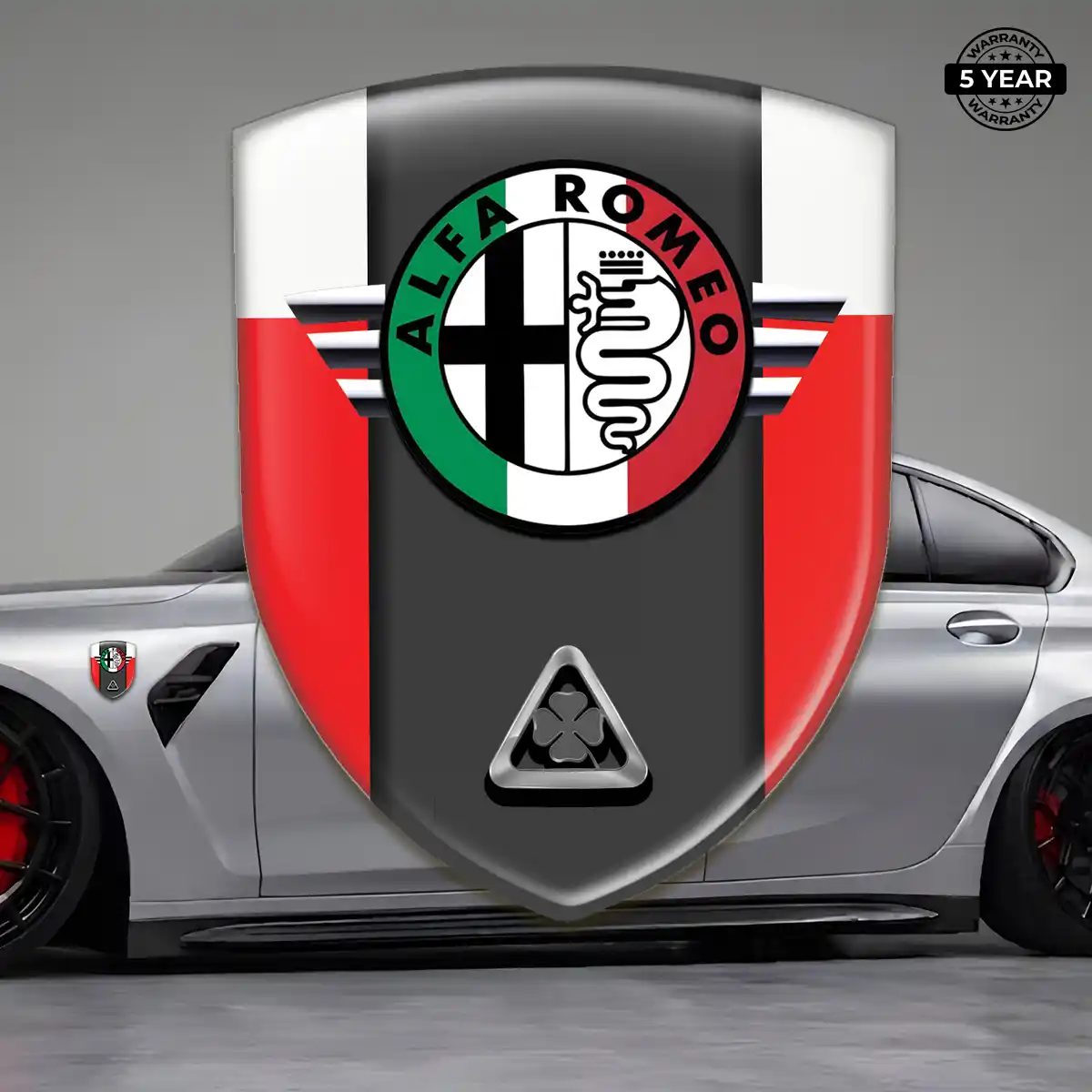 Alfa Romeo Logo Emblem Deluxe Edition