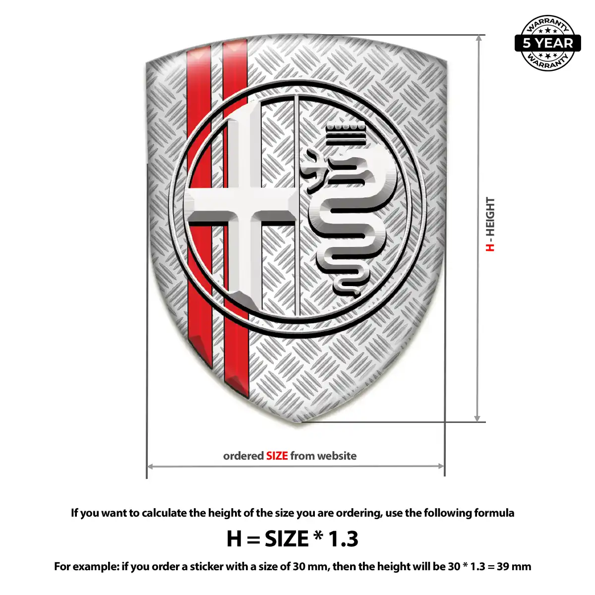 Alfa Romeo Logo Emblem Exclusive Series