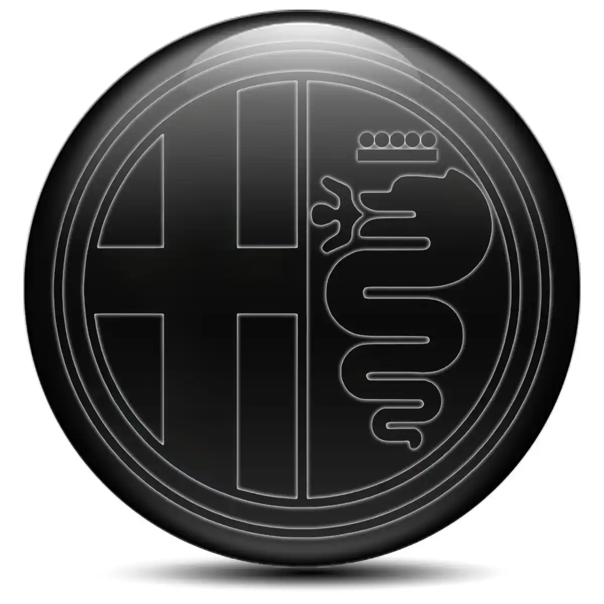 Alfa Romeo Logo Emblem Luxury Edition