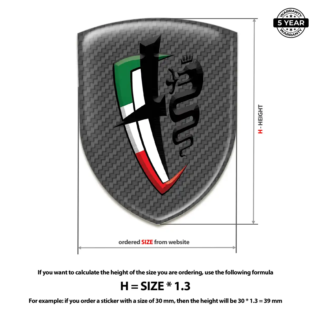 Alfa Romeo Logo Emblem Prime Quality