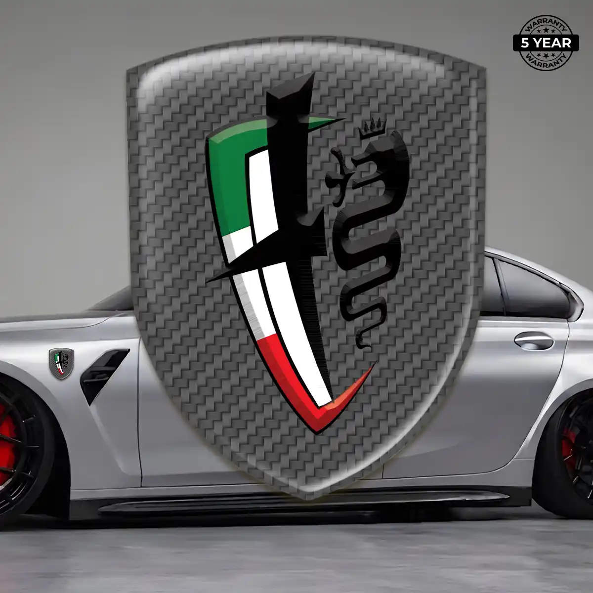 Alfa Romeo Logo Emblem Prime Quality