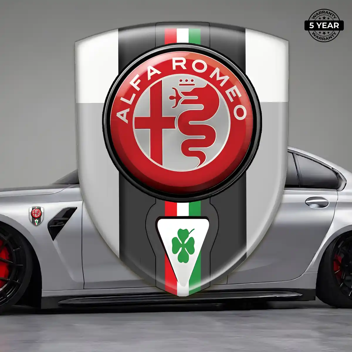 Alfa Romeo Logo Emblem Refined Design
