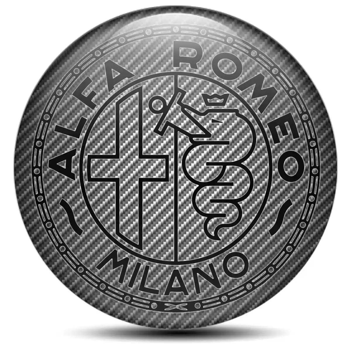 Alfa Romeo Logo Silicone Emblem Limited Edition