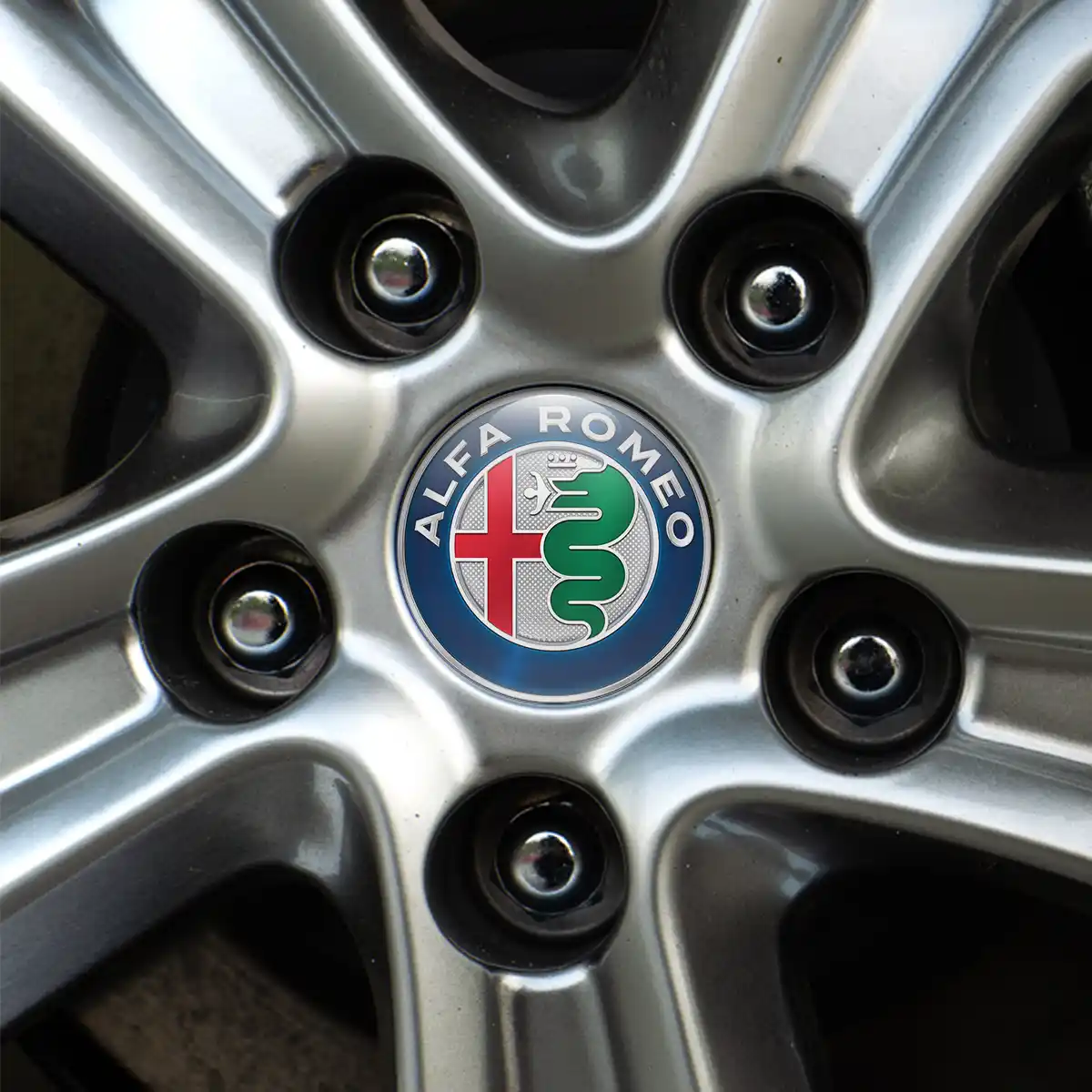 Alfa Romeo Logo Silicone Emblem Premium Edition