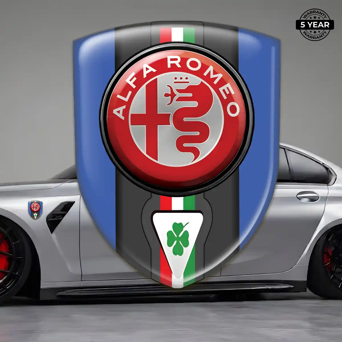 Alfa Romeo Logo Sticker Elite Edition