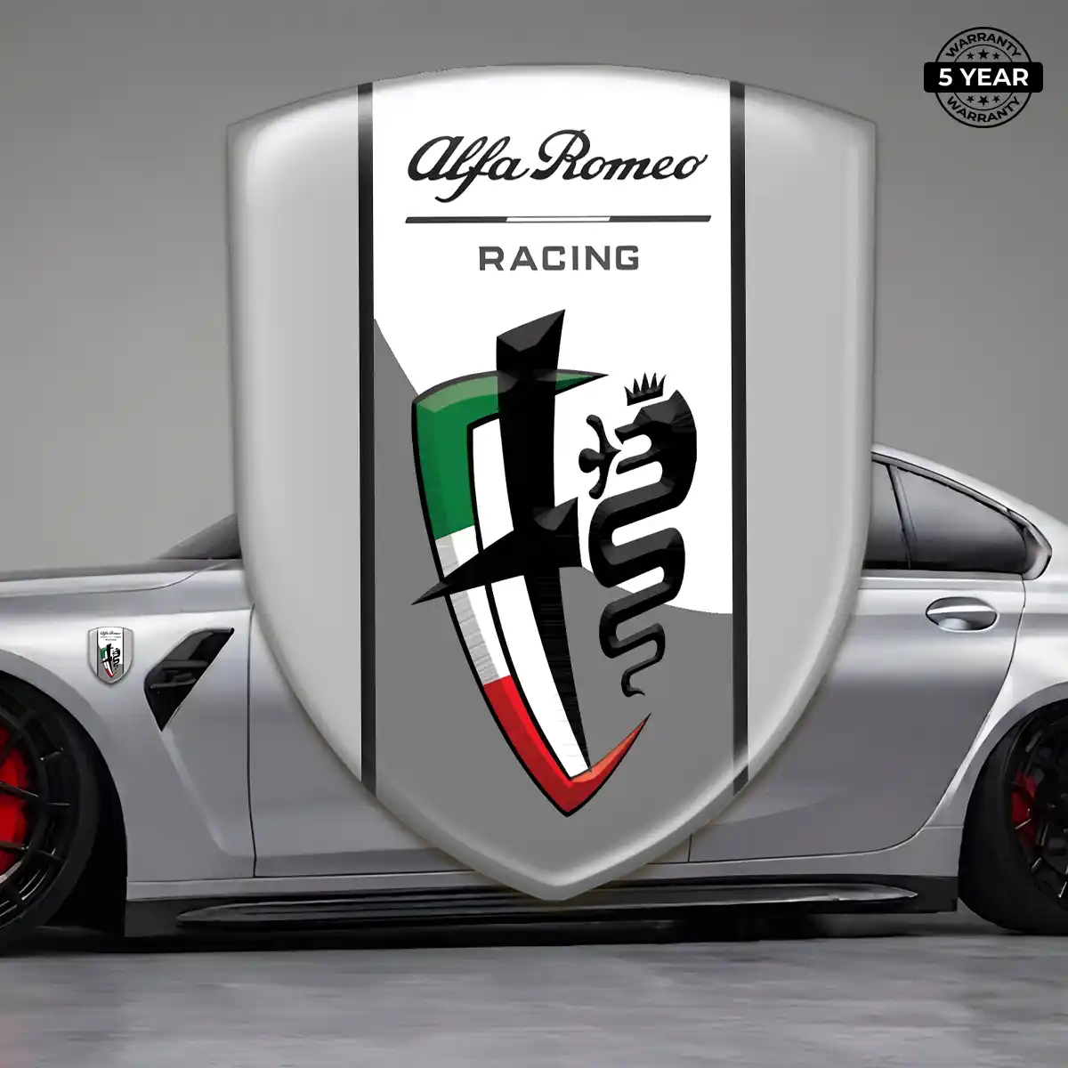 Alfa Romeo Logo Sticker Exclusive Series