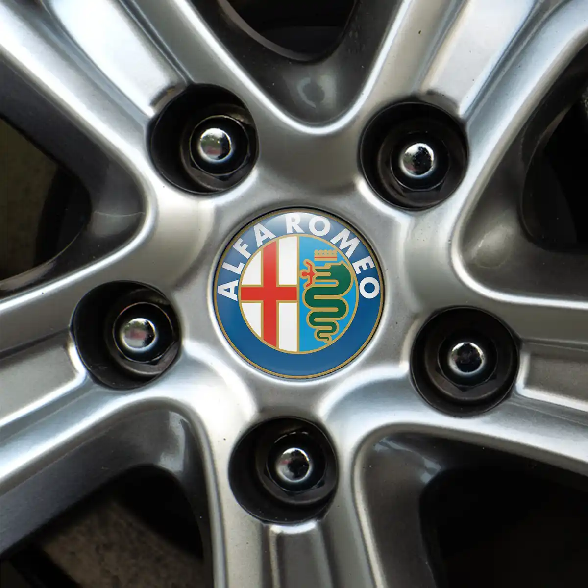 Alfa Romeo Logo Sticker Premium Quality