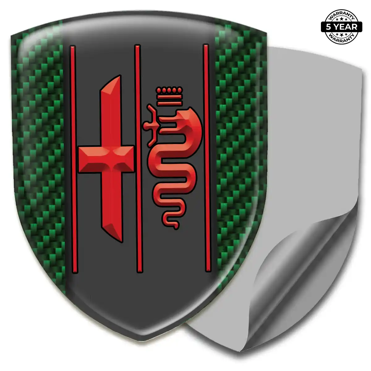 Alfa Romeo Logo Sticker Signature Grade