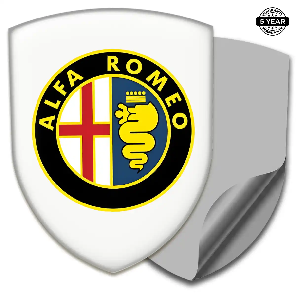 Alfa Romeo Self Adhesive Emblem Sticker Superior Craft