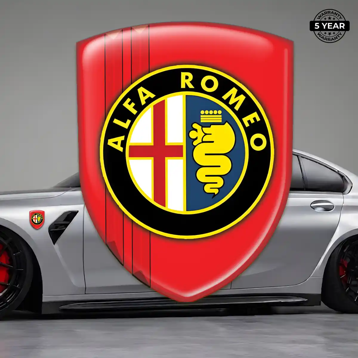 Alfa Romeo Silicone Badge Deluxe Edition
