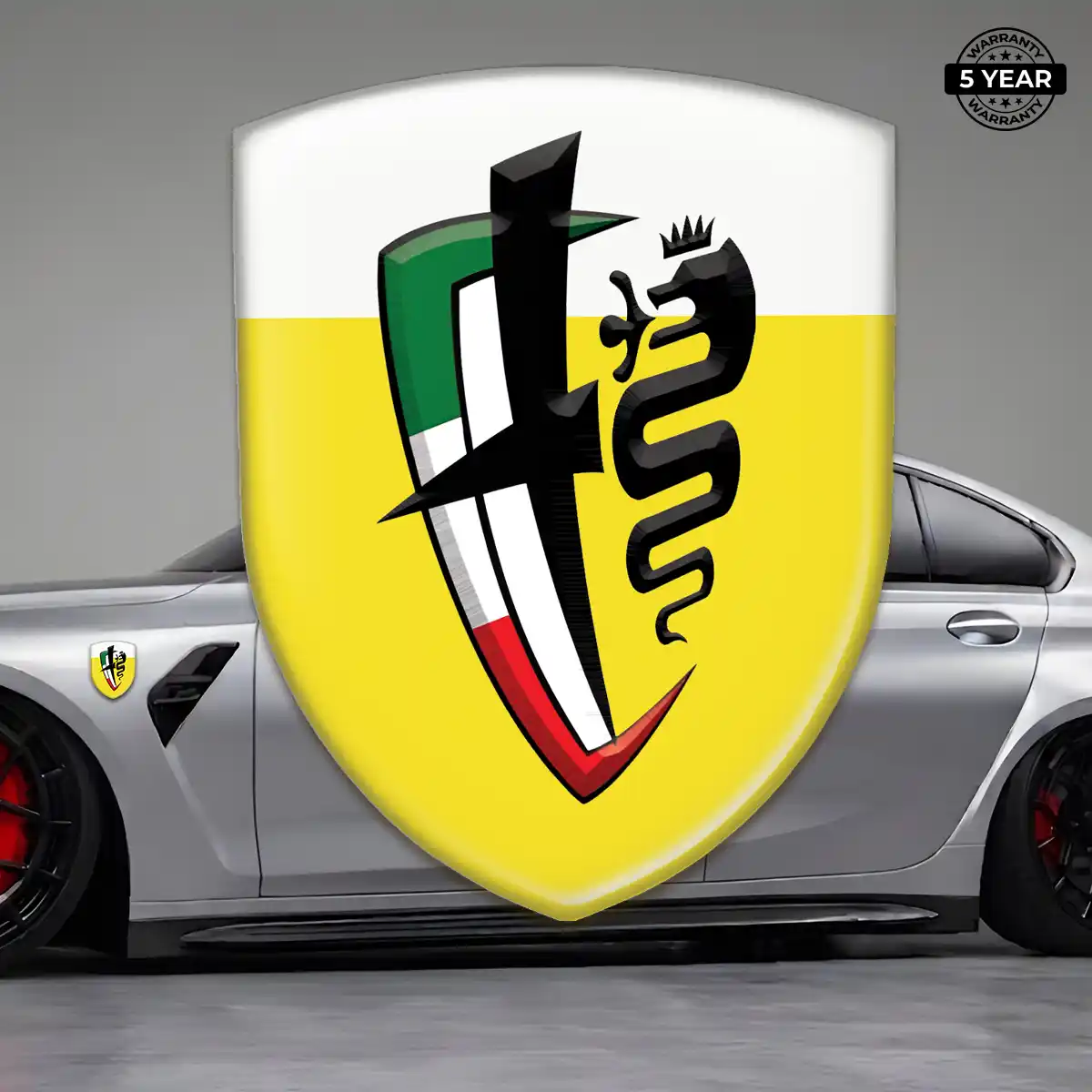 Alfa Romeo Silicone Badge Exclusive Series