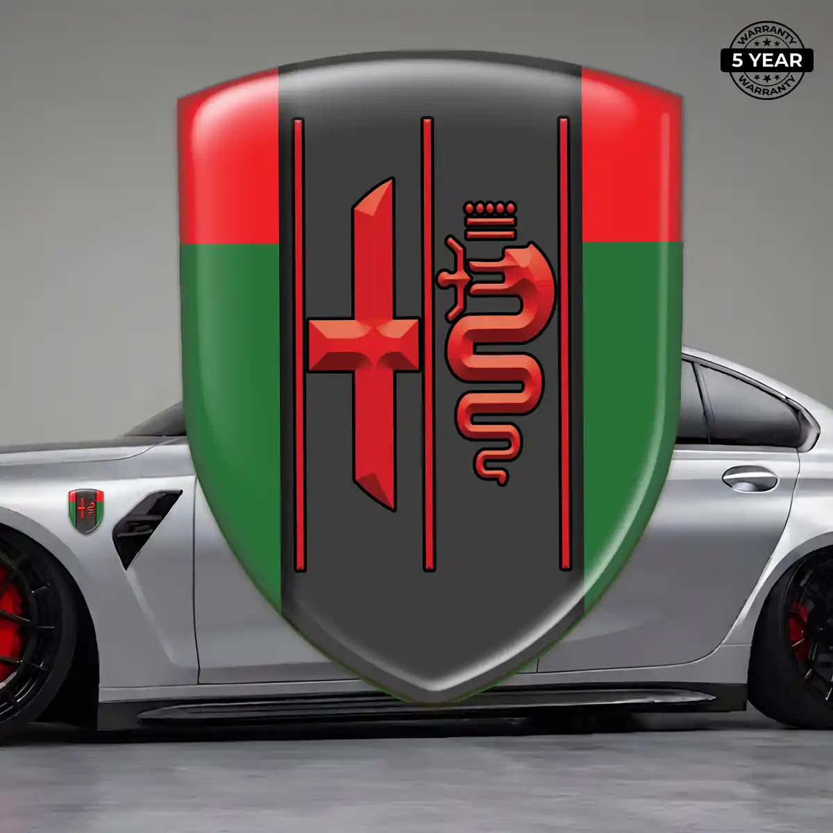 Alfa Romeo Silicone Badge Prestige Line