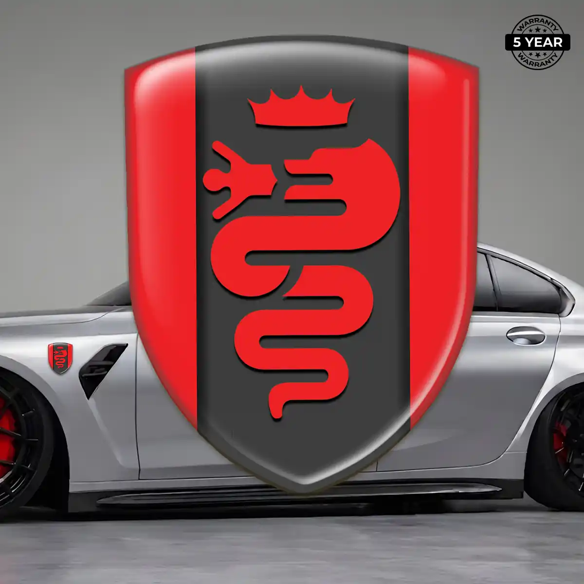 Alfa Romeo Silicone Emblem Exclusive Series