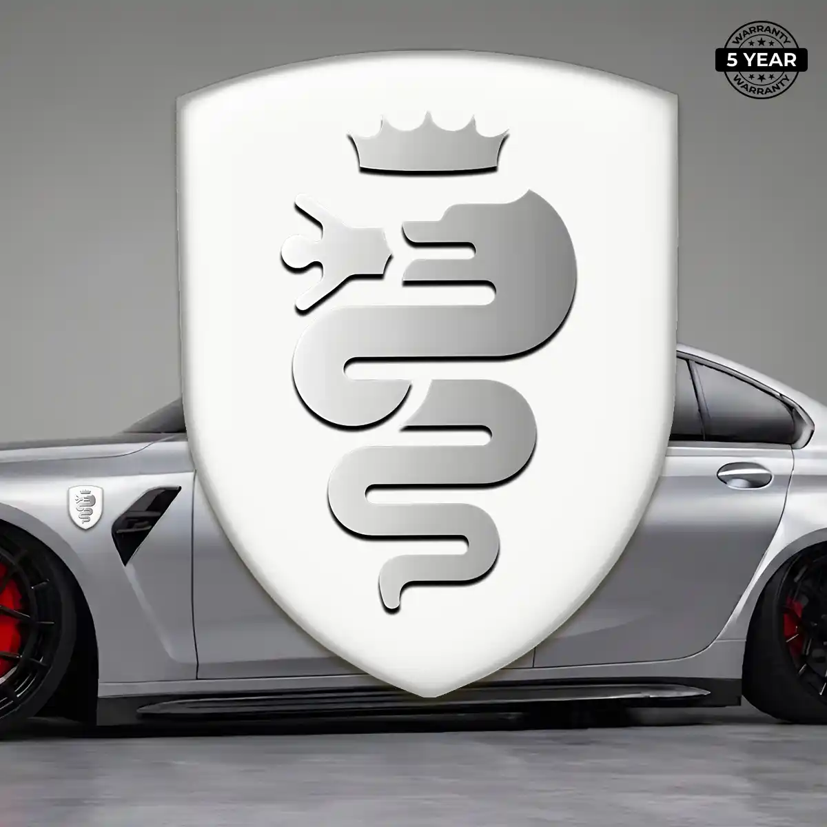 Alfa Romeo Silicone Emblem Prestige Line