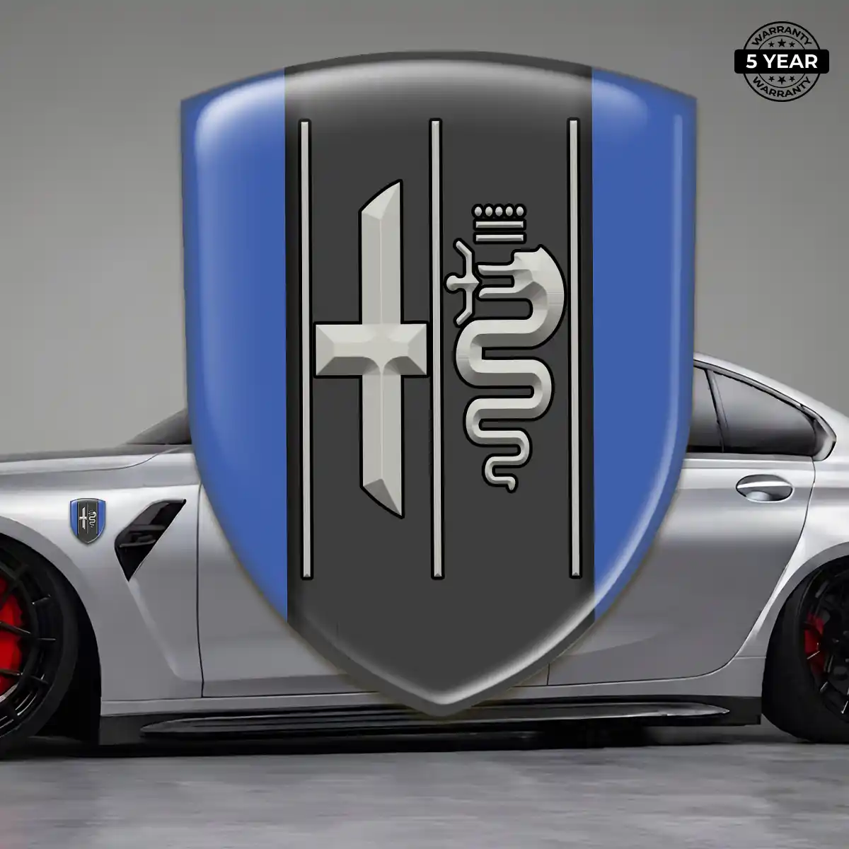 Alfa Romeo Silicone Emblem Prime Quality