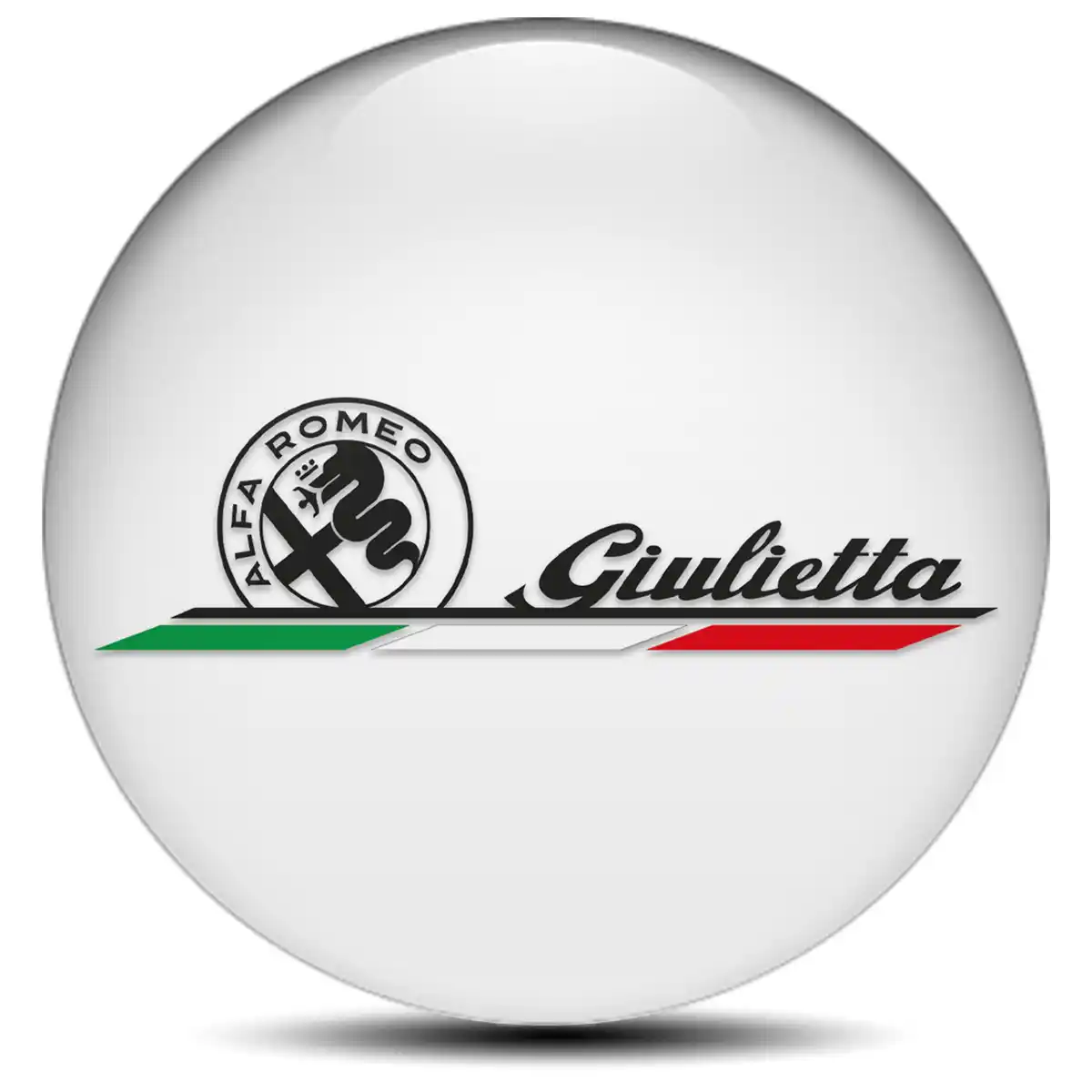 Alfa Romeo Silicone Emblem Self-Adhesive High Quality
