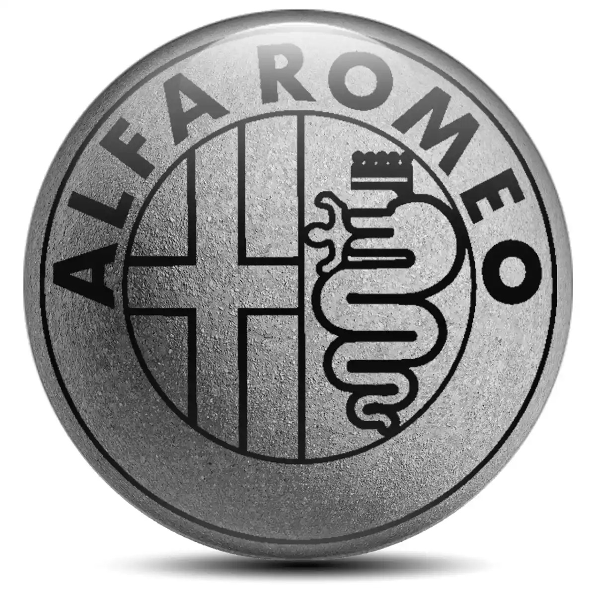 Alfa Romeo Silicone Emblem Self-Adhesive Luxury Edition