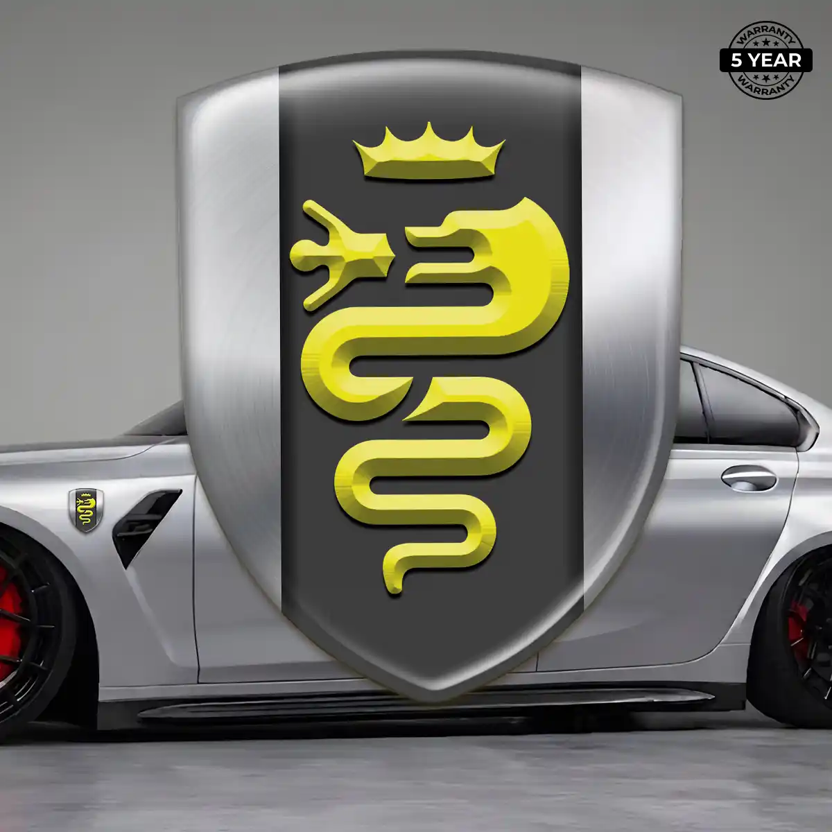 Alfa Romeo Silicone Emblem Signature Grade