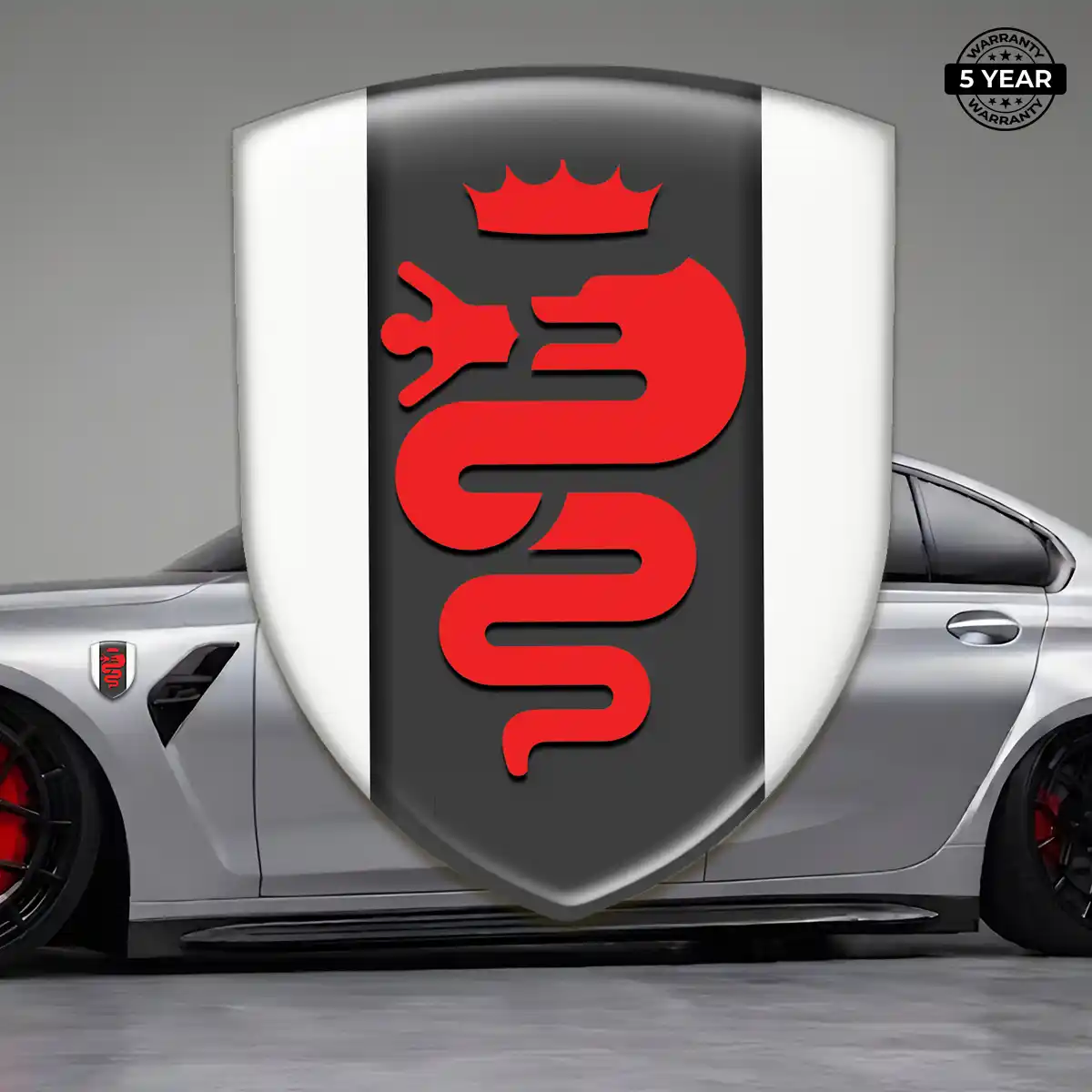 Alfa Romeo Silicone Sticker Elite Edition