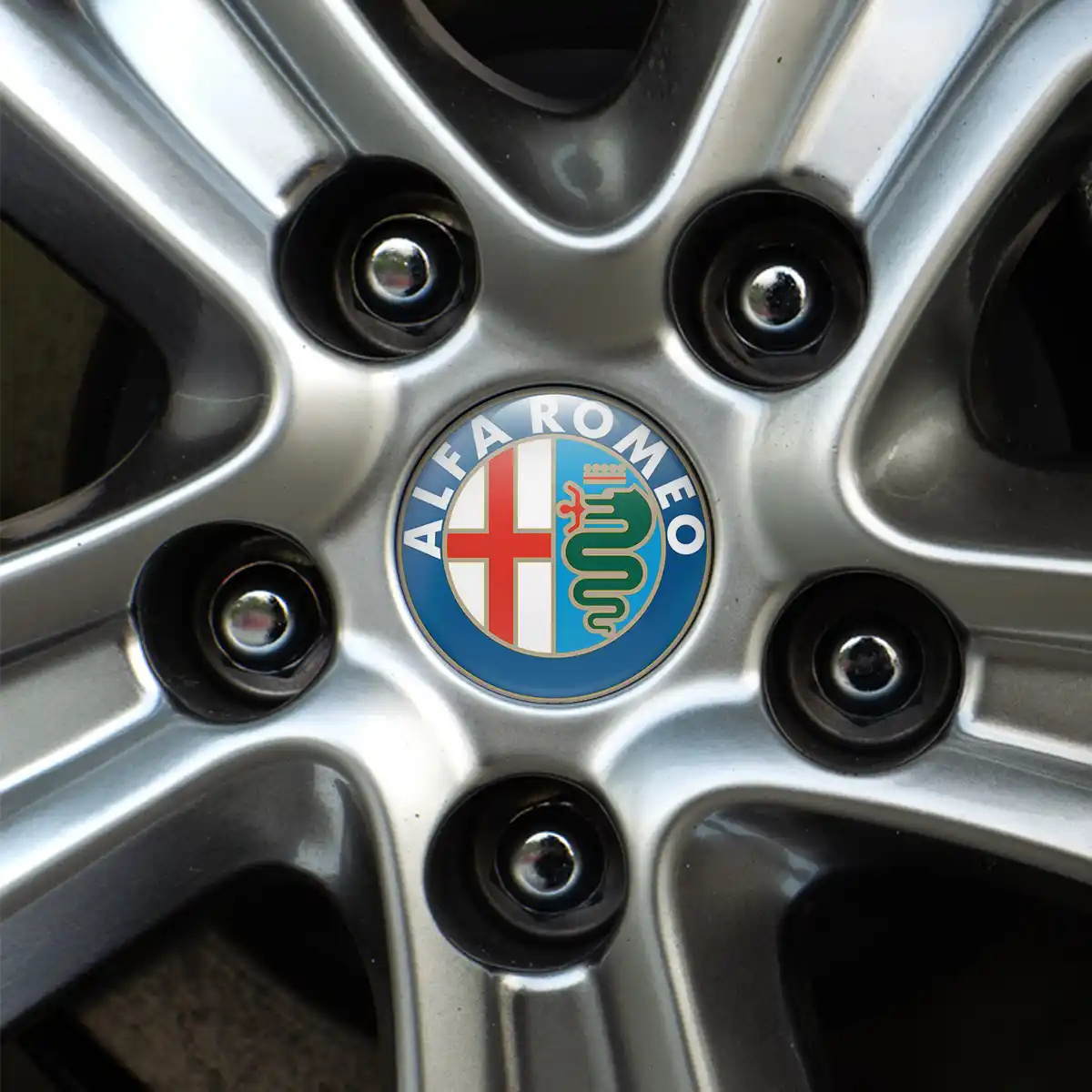 Alfa Romeo Silicone Sticker High Quality