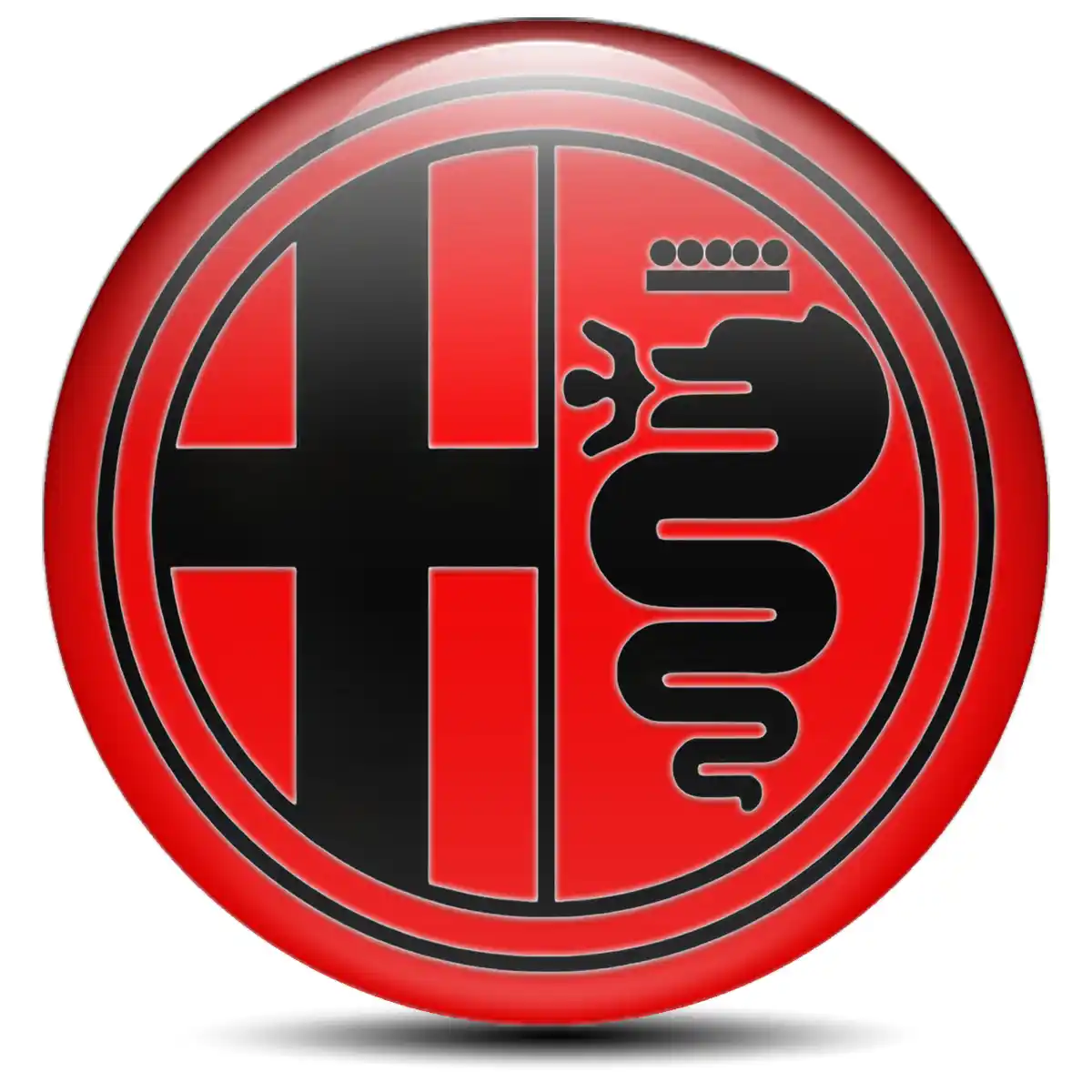 Alfa Romeo Silicone Sticker Limited Edition