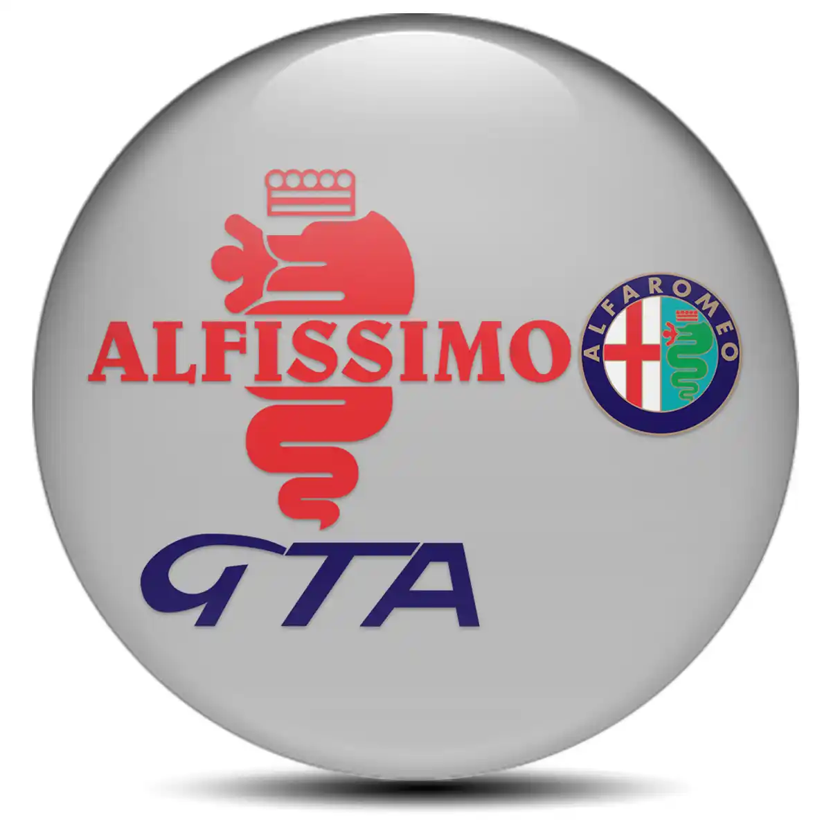 Alfa Romeo Silicone Sticker Luxury Edition