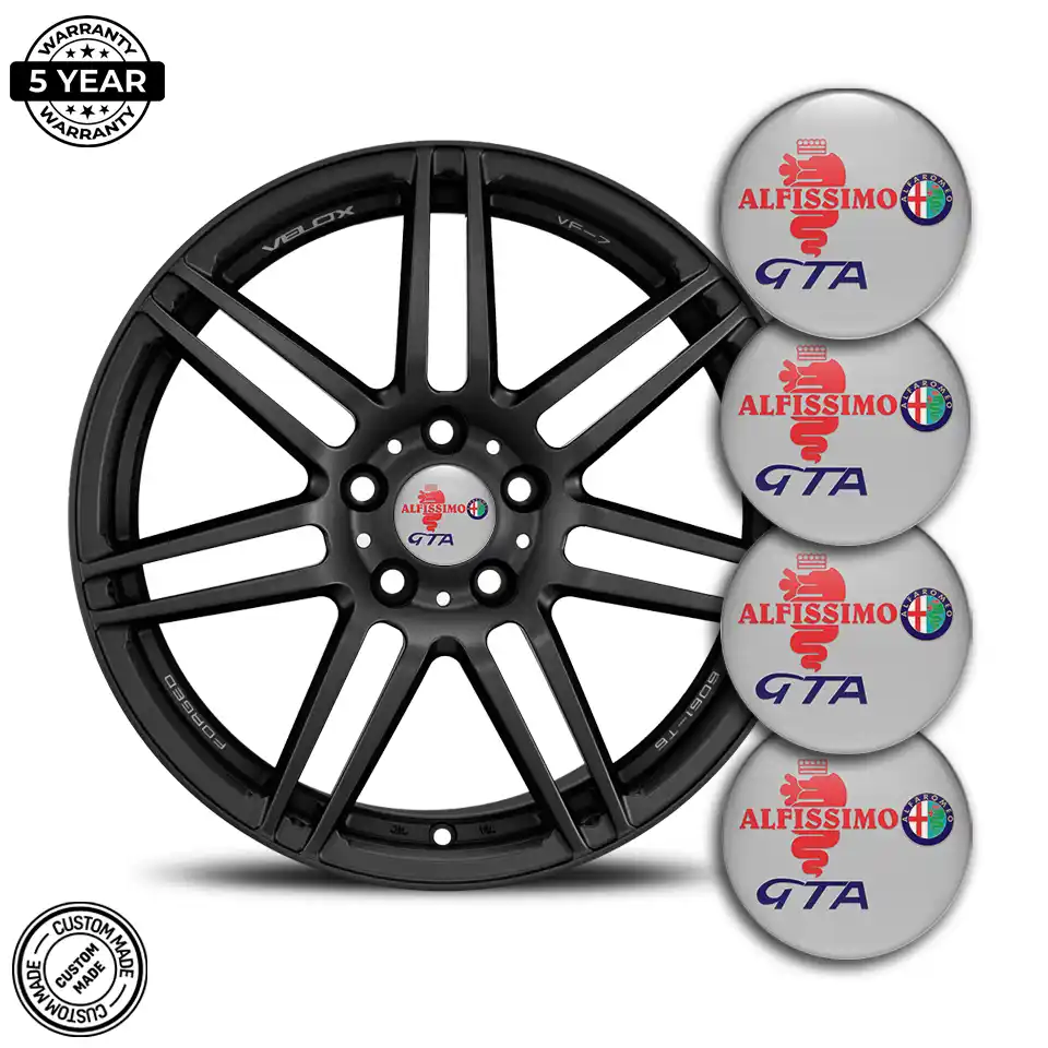 Alfa Romeo Silicone Sticker Luxury Edition