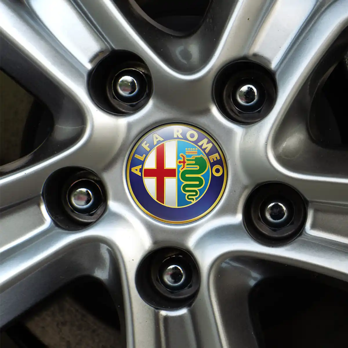 Alfa Romeo Silicone Sticker Premium Edition