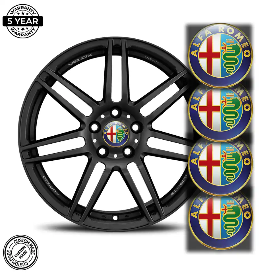 Alfa Romeo Silicone Sticker Premium Edition