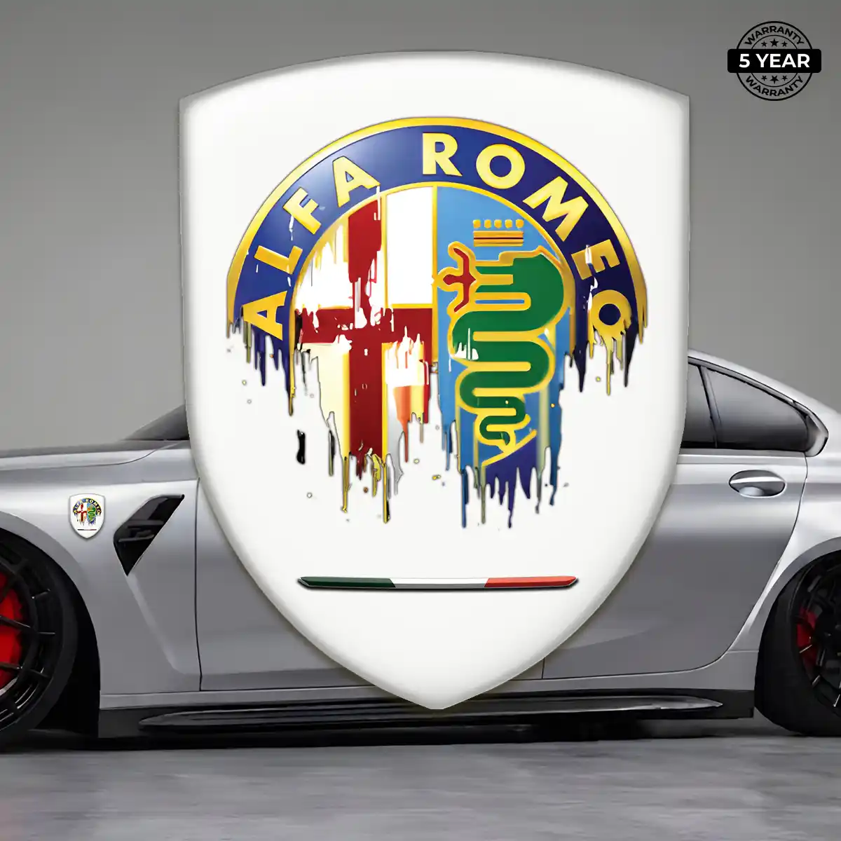 Alfa Romeo Silicone Sticker Prestige Line