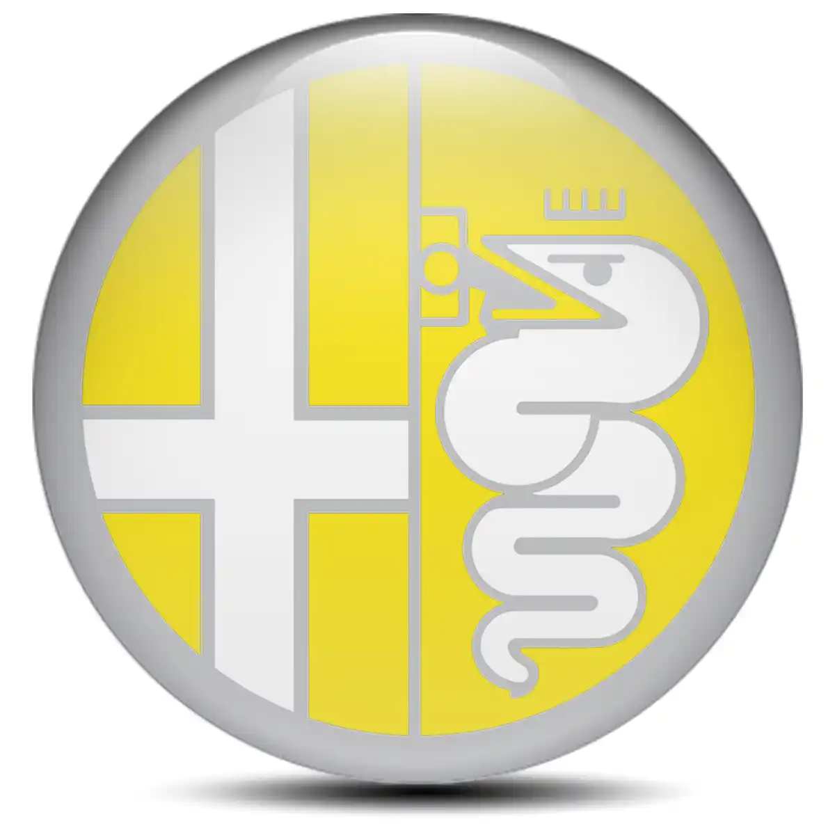 Alfa Romeo Silicone Sticker Self-Adhesive Limited Edition