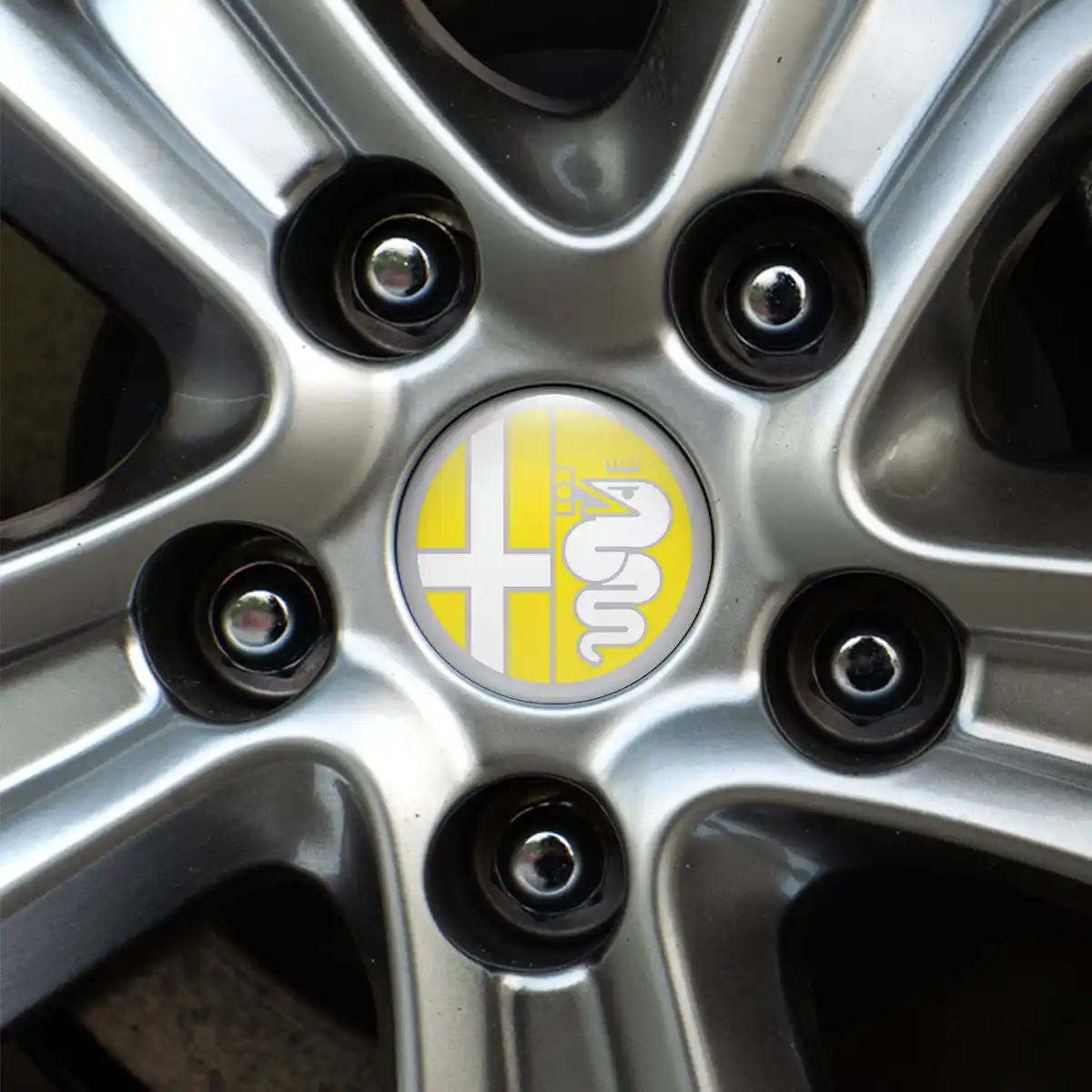 Alfa Romeo Silicone Sticker Self-Adhesive Limited Edition
