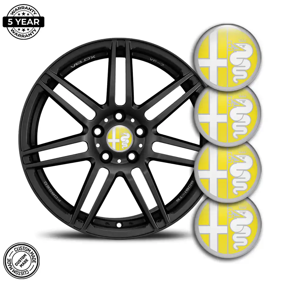 Alfa Romeo Silicone Sticker Self-Adhesive Limited Edition